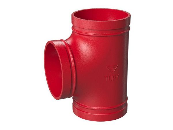 TEE TUPYGROOVED SS UL/FM 2.1/2